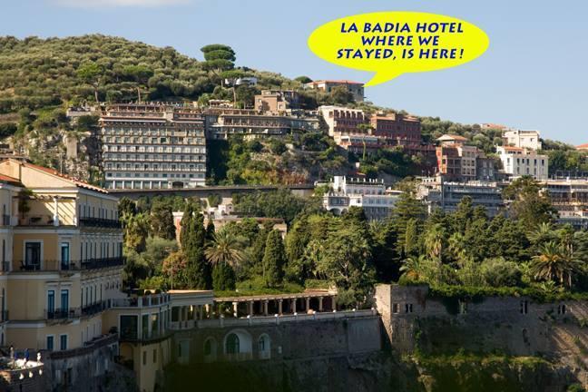 Hotel La Badia Sorrento Exteriör bild